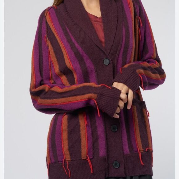 Red Hills Ghost Ranch Cardigan Jacket/Sweater M - Picture 3 of 6